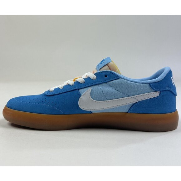 Nike SB Heritage Vulc Mens Coast White Psychic Blue Shoes Sneakers CD5010-401 - Picture 3 of 11